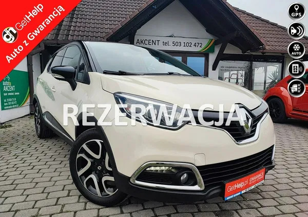 renault wielkopolskie Renault Captur cena 44900 przebieg: 122218, rok produkcji 2015 z Sobótka